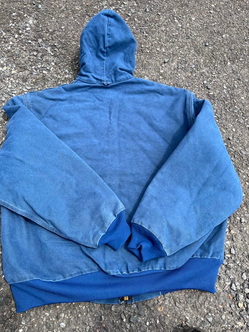 カーハート Carhartt USA製 90s ジャケット j68 blue