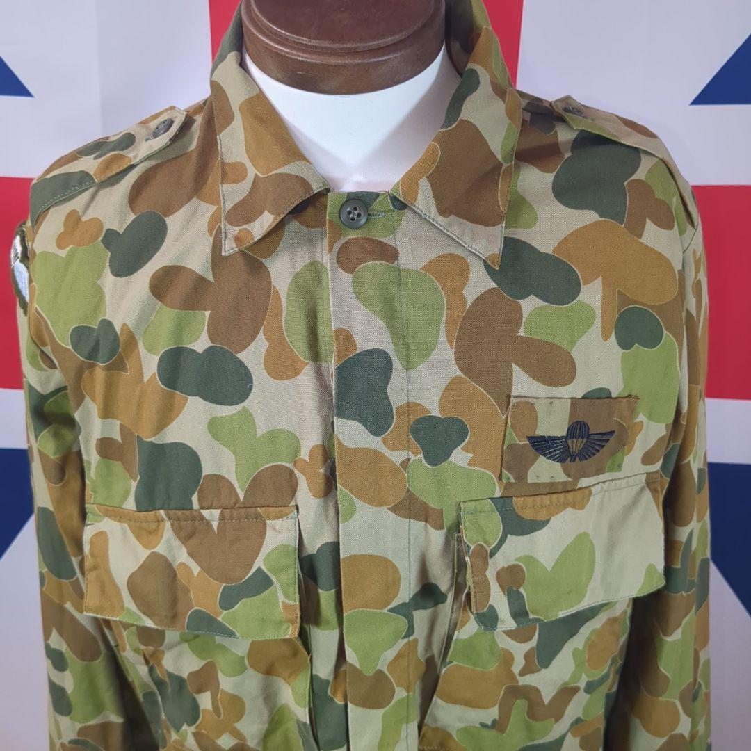 【実物美品】オーストラリア軍　DPCUカモ上下セット＆ブニーハット付き