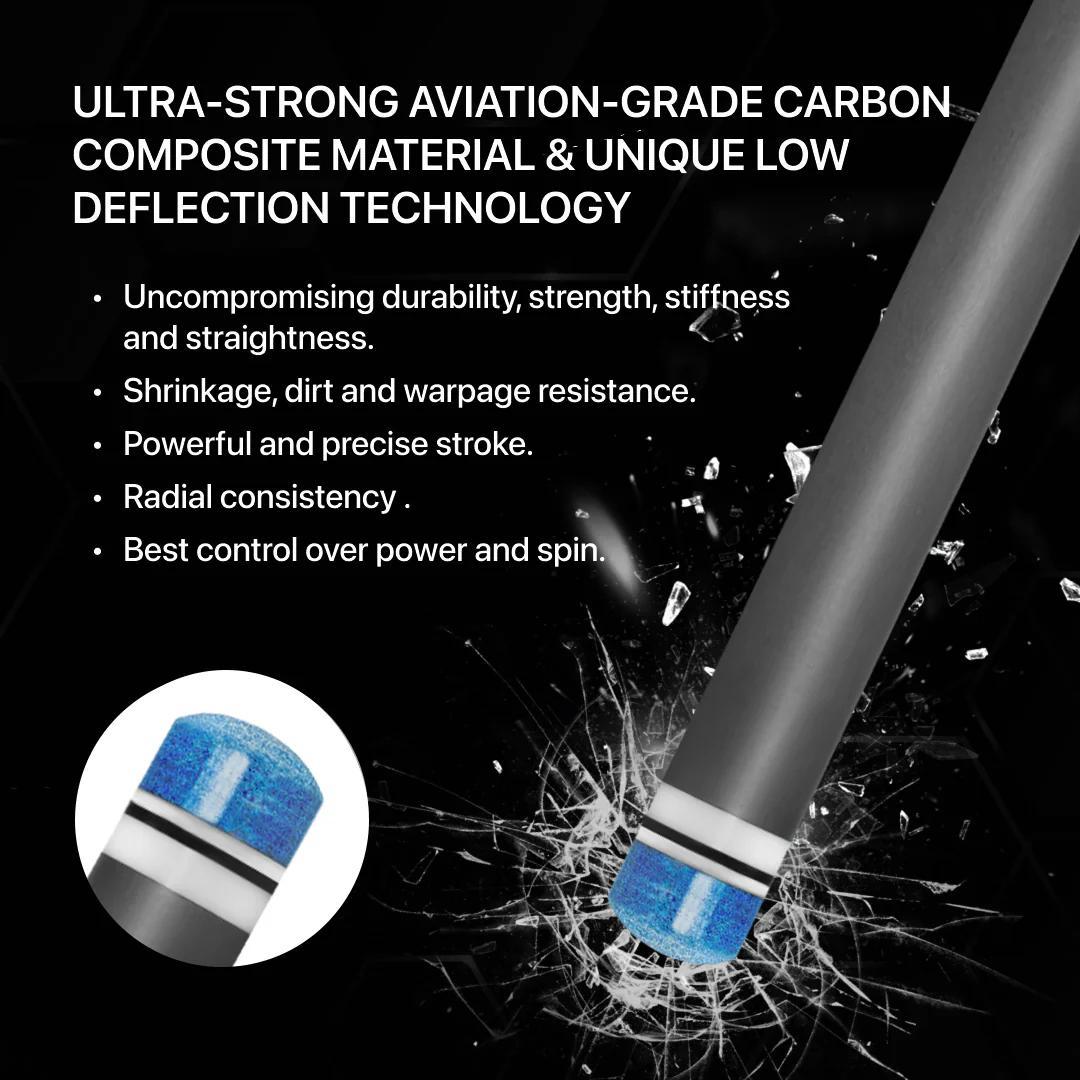 ※入荷しました！【Rhino】Q-LOC 12.4mm カーボン プールシャフト