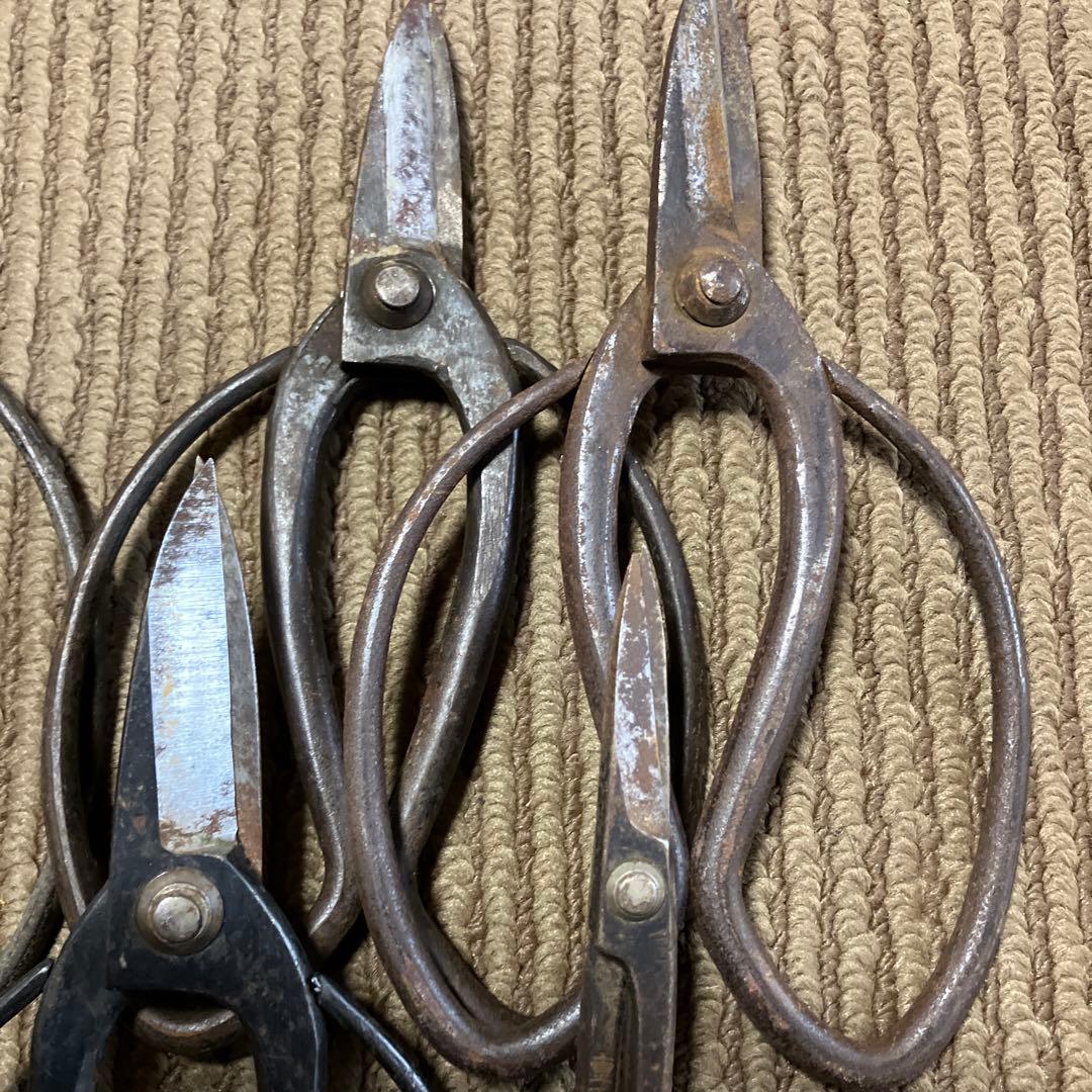 剪定鋏　茶鋏　ハサミ　14本　王麻子　松王　月姫