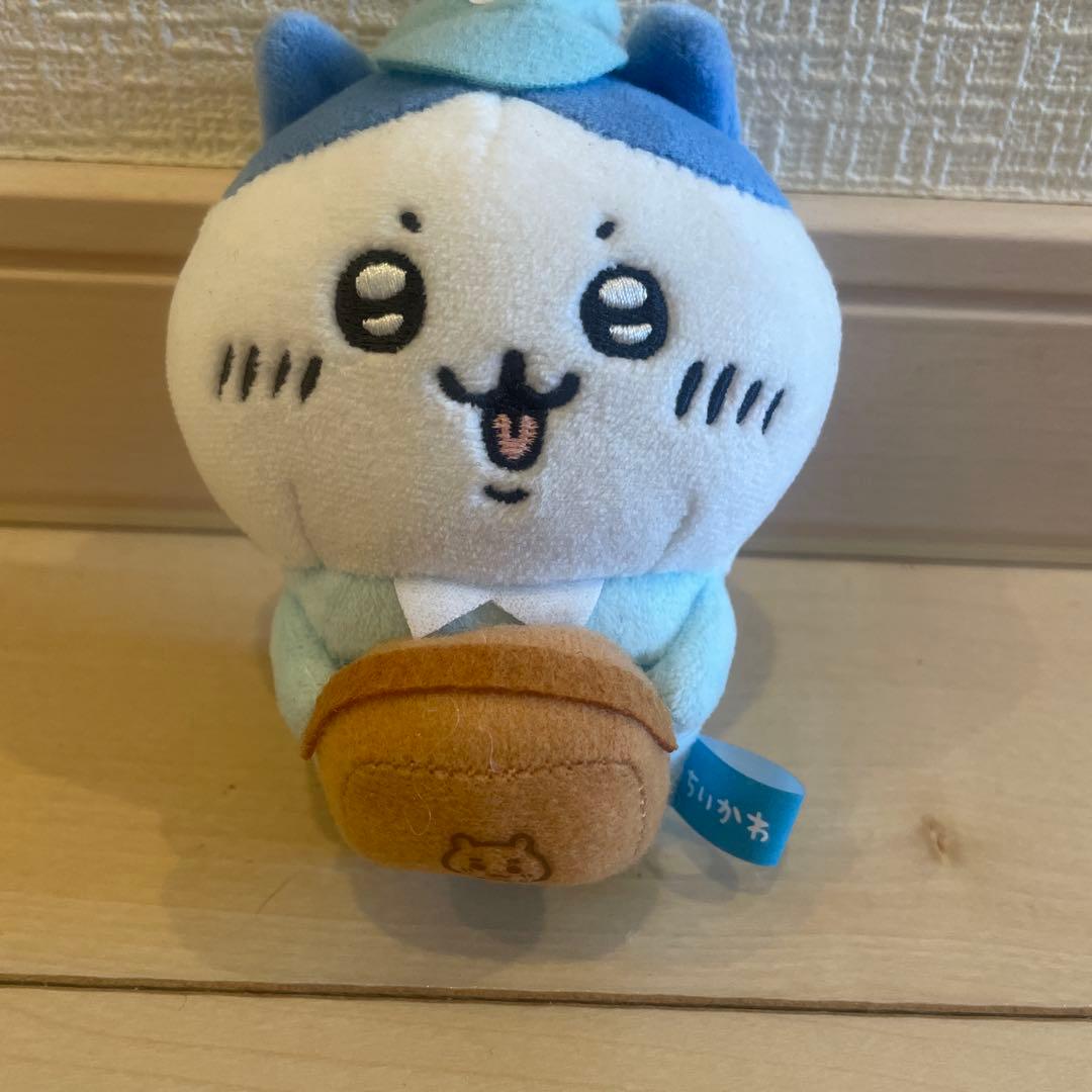 ★激レア★ ちいかわマーケット 働くスタッフさんマスコット ハチワレ