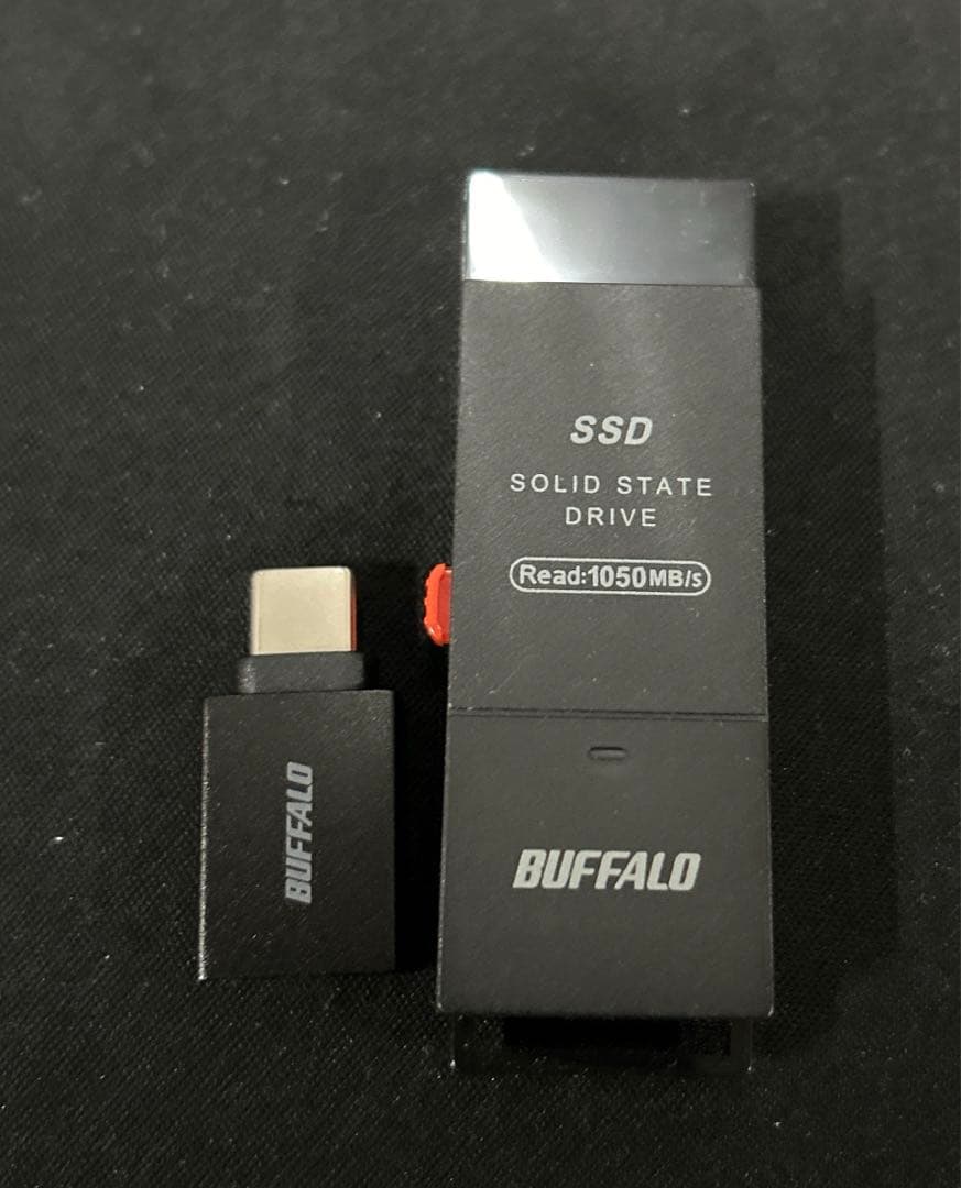 BUFFALO 外付けSSD 1.0TB SSD-SCT1.0U3BA/N