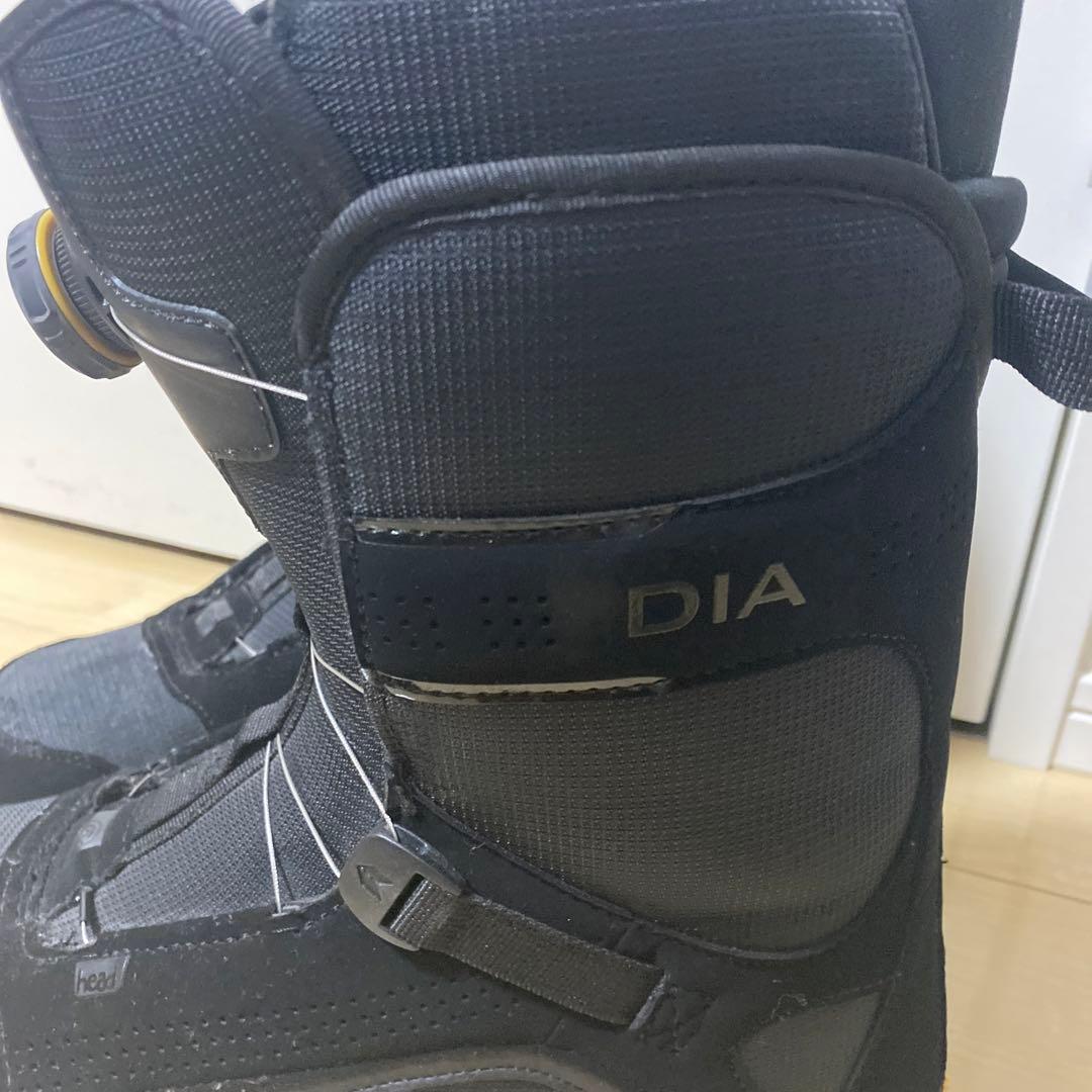 【美品_即日発送】HEAD スノボブーツ DIA BOA ディアボア27.0cm