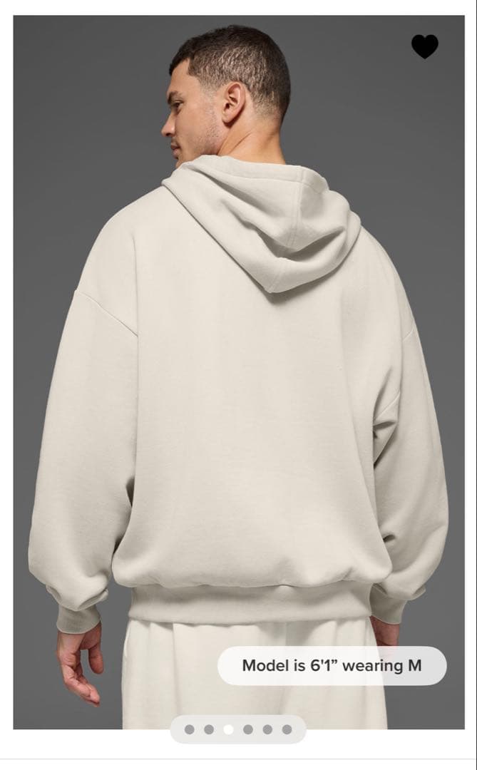 【新品未開封】Accolade Hoodie - Bone (M)