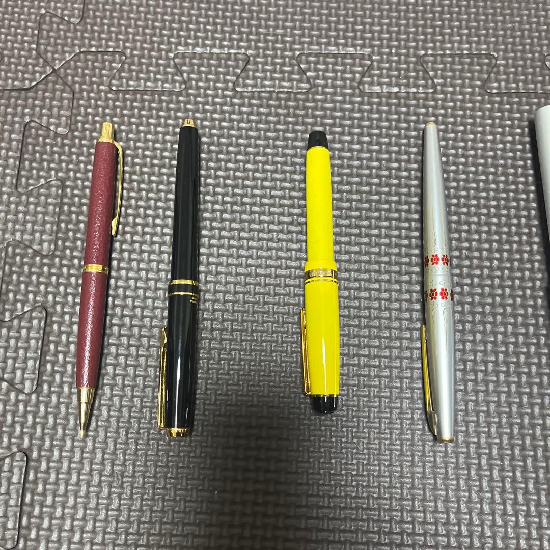 まとめ売り ボールペン・シャープペンシル・万年筆 合計9本