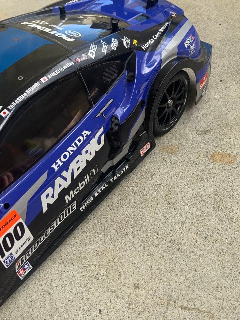 タミヤ 1/10 電動RCカーシリーズ No.599 RAYBRIG NSX