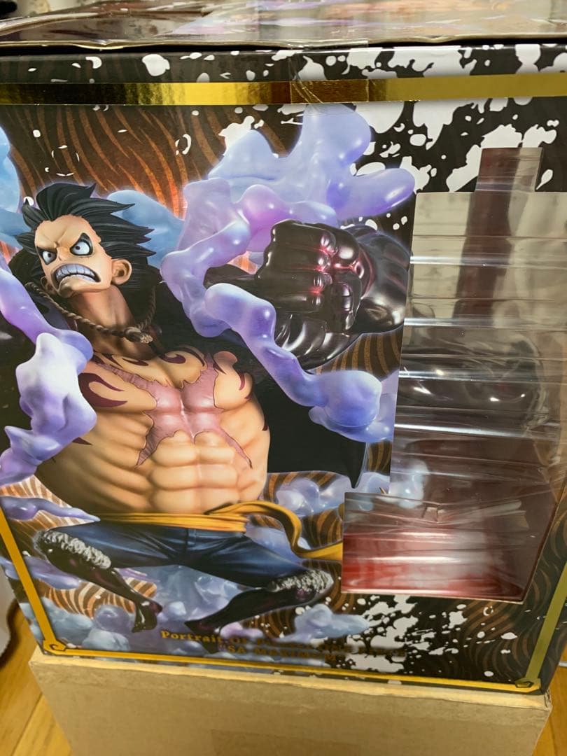 ワンピース　ルフィ　ＰＯＰ　maximum ギア４　バウンドマン 一番くじ　新品