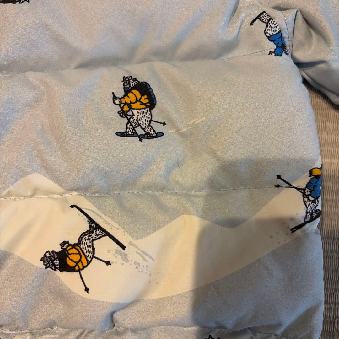 ノースフェイス アコンカグアフーディー ダウンジャケット 90cm イエティ