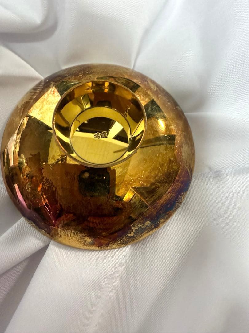 純銀　銀盃　金盃　２個セット