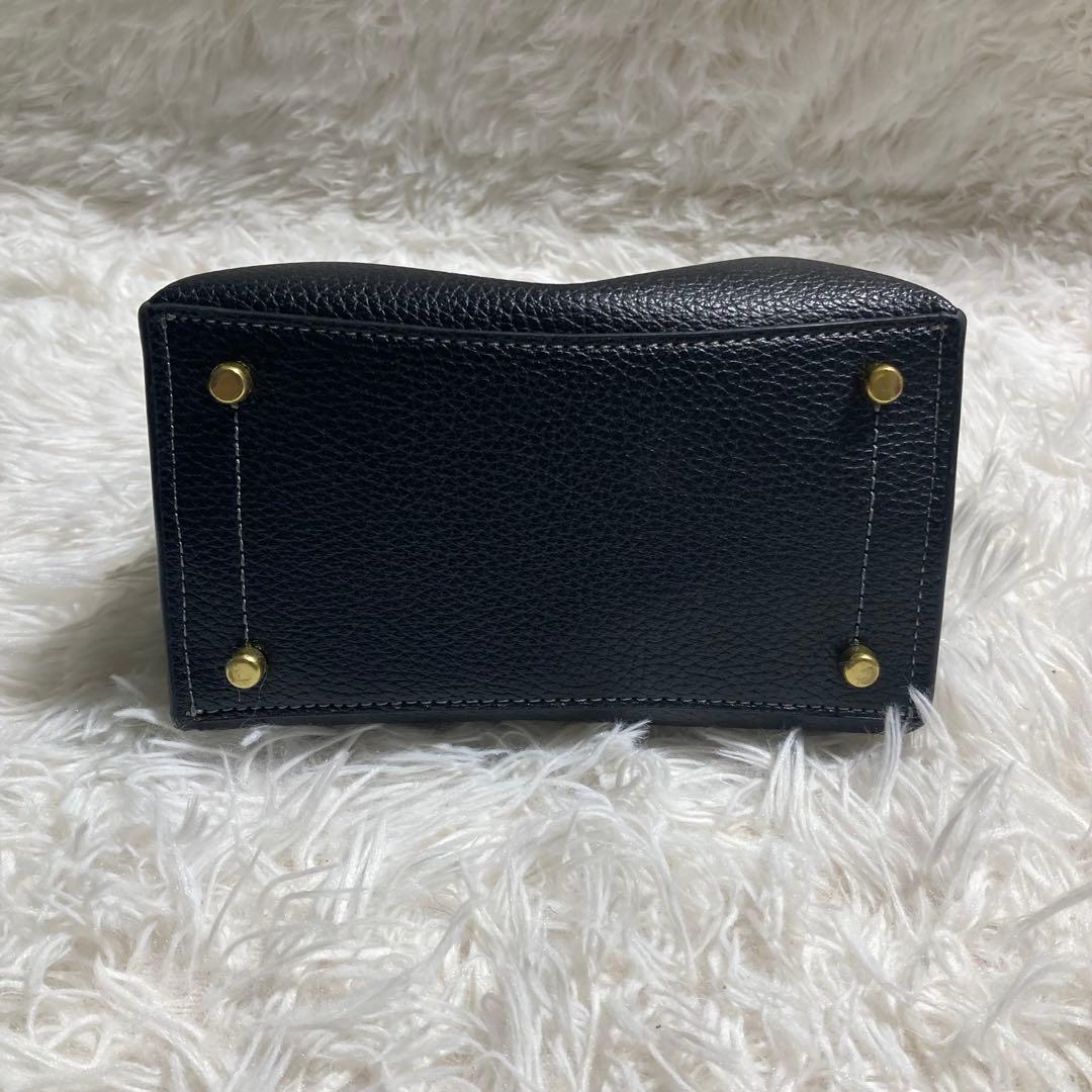 未使用級　現行　コーチ　ショルダーバッグ　ウィロウ トート バッグ 18　黒