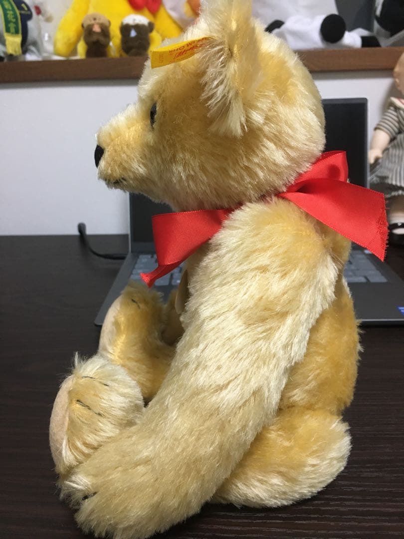 Steiff Teddy 1909 ドイツ製　ぬいぐるみ 内蔵鳴き声 シュタイフ
