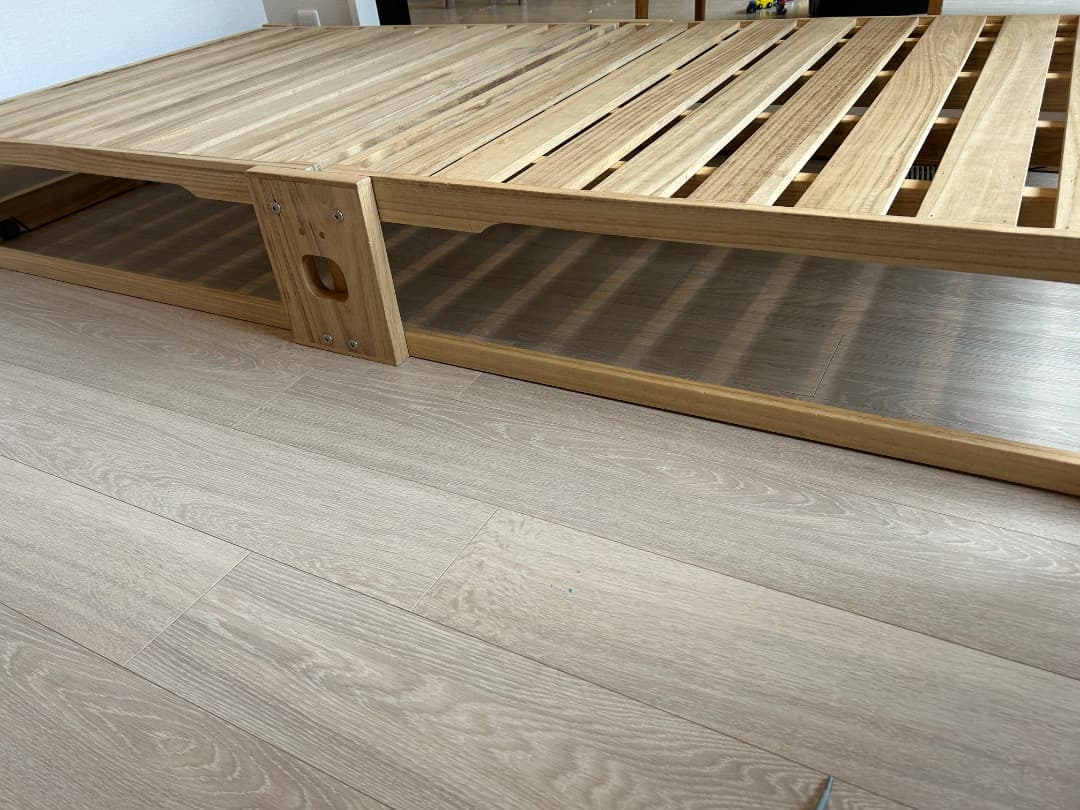 桐らくね　折り畳みベッド　フレーム