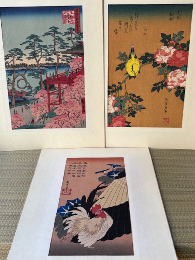 稀版浮世絵 花鳥風月選集 大江戸木版社 木版画第1回～第25回 ※第2・3回欠品