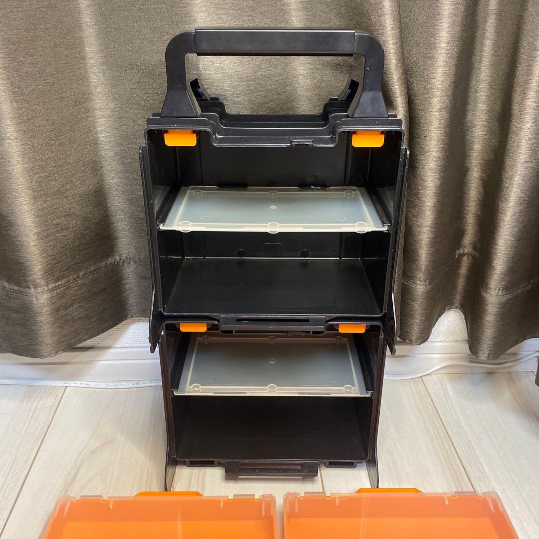 【ミニ四駆】ポータブルピット　ジャンパンカップ2013 オレンジ