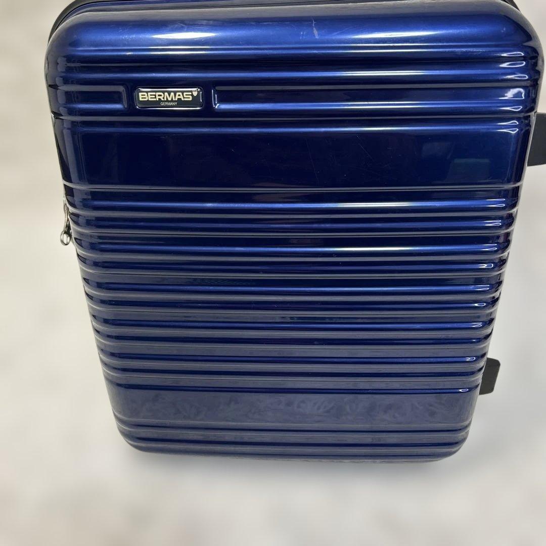 美品！ BERMAS バーマス スーツケース 31リットル ブルー 2輪 ドイツ