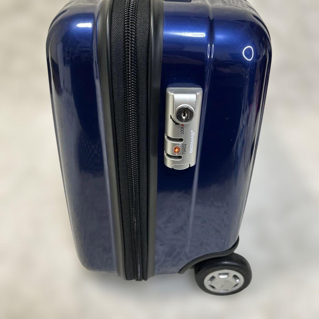 美品！ BERMAS バーマス スーツケース 31リットル ブルー 2輪 ドイツ