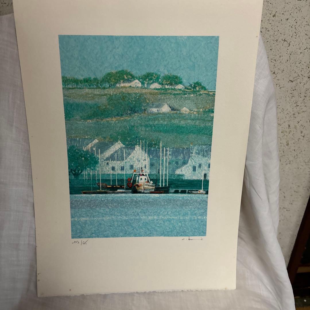 アンドレ・ブーリエ風景画 リトグラフ 107/185