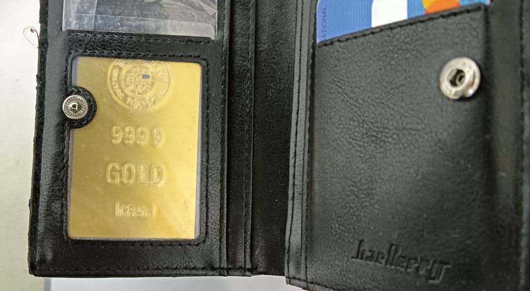 ☆☆徳力 純金１g☆☆ラミネート入り、台紙付き。