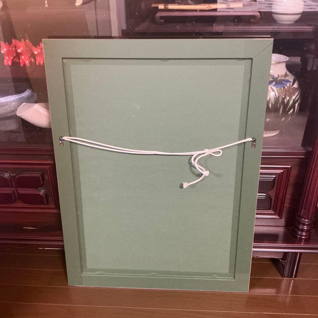 ベルナールビュッフェ　リトグラフ　5本の薔薇　直筆サイン　証明書付き