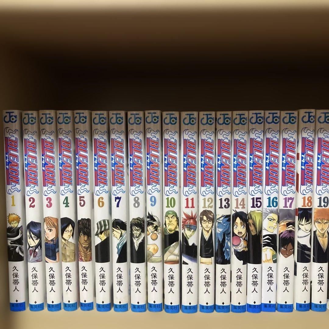 送料無料❗️ブリーチ全巻1〜74巻 久保帯人