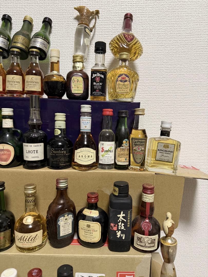 山崎12年ウイスキーミニボトル60本セット