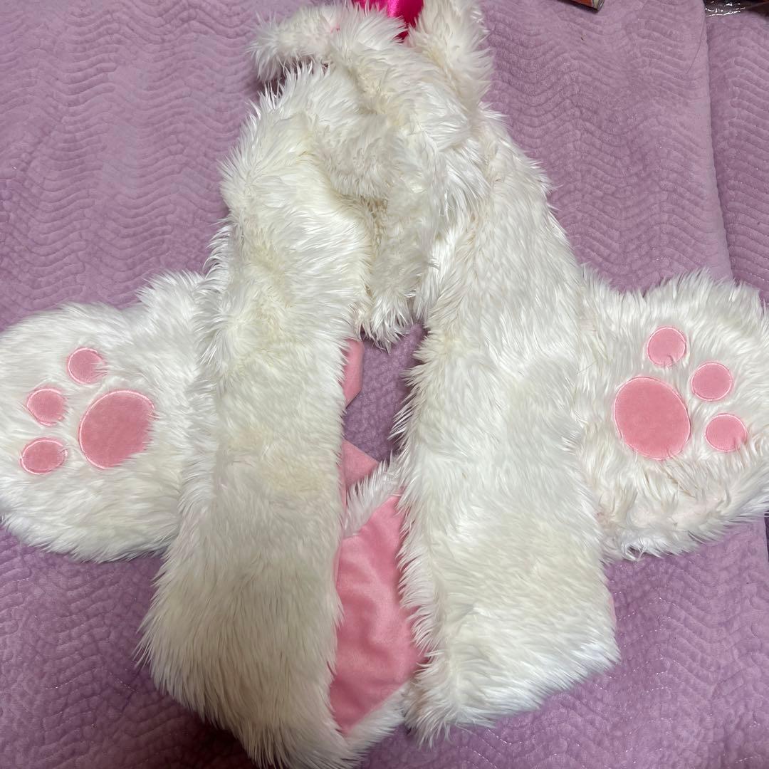 ディズニー　マリー　おしゃれキャット　ファンキャップ マフラーキャップ