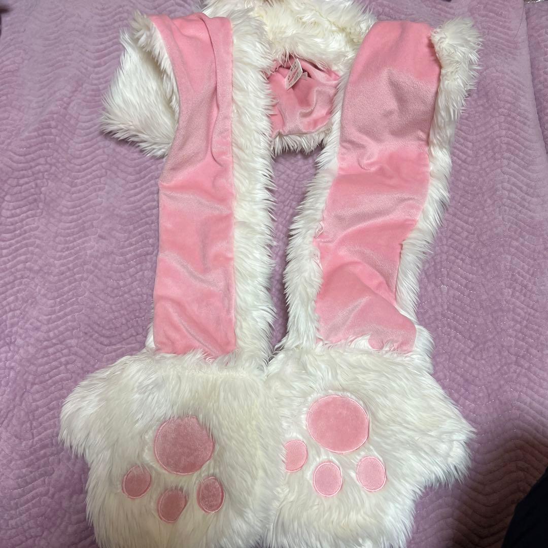 ディズニー　マリー　おしゃれキャット　ファンキャップ マフラーキャップ