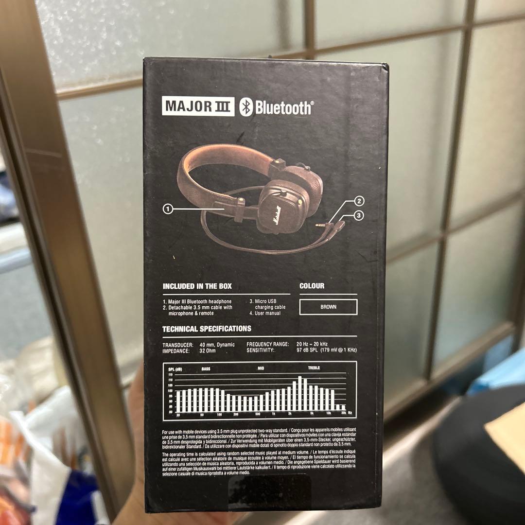 解*美様 Marshall Major III Bluetooth ヘッドフォン