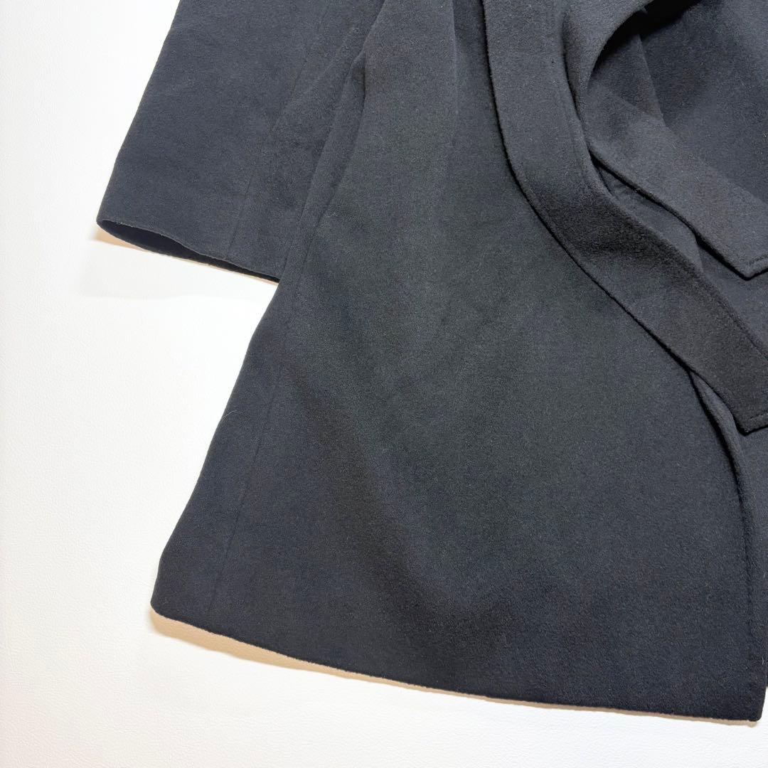 エムプルミエ カシミヤ100% ベルテッドロングコート