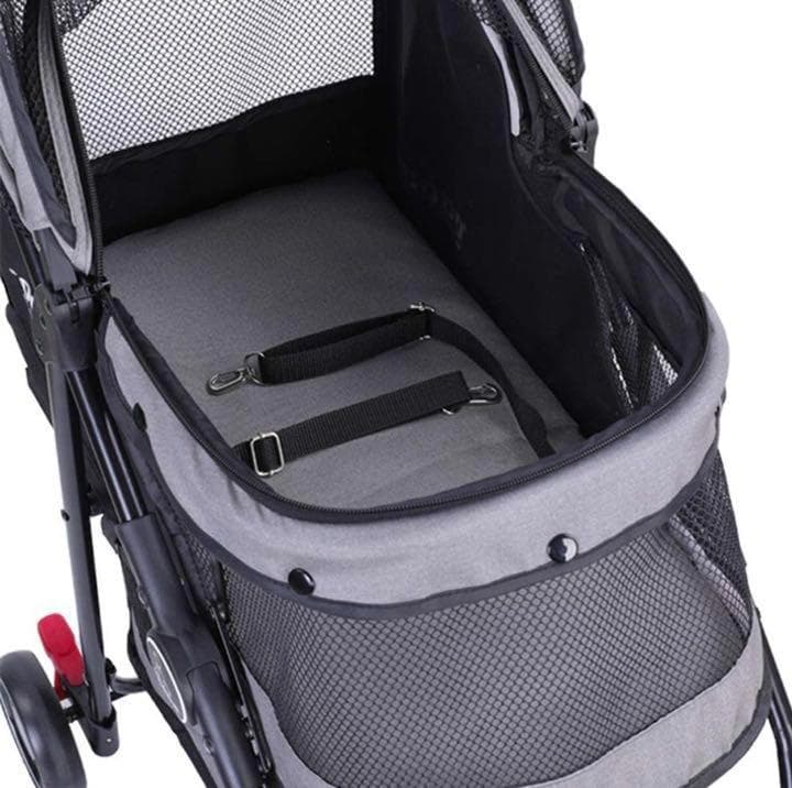 ❤3輪で小回り抜群❣簡単に折りたため超便利＆収納スペースを節約♪❤ペットバギー