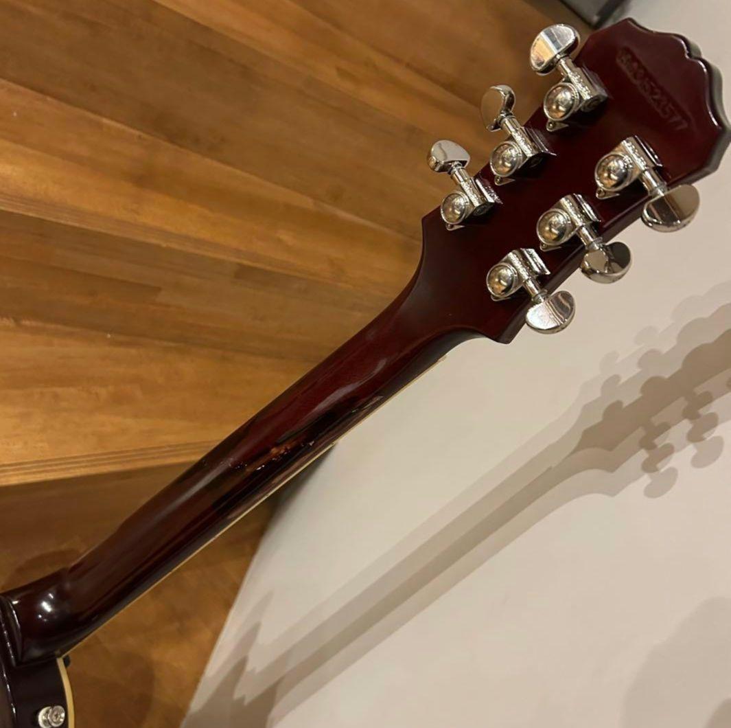 epiphoneレスポールスタンダード　ゴールドトップ　補修品 ハードケース付き