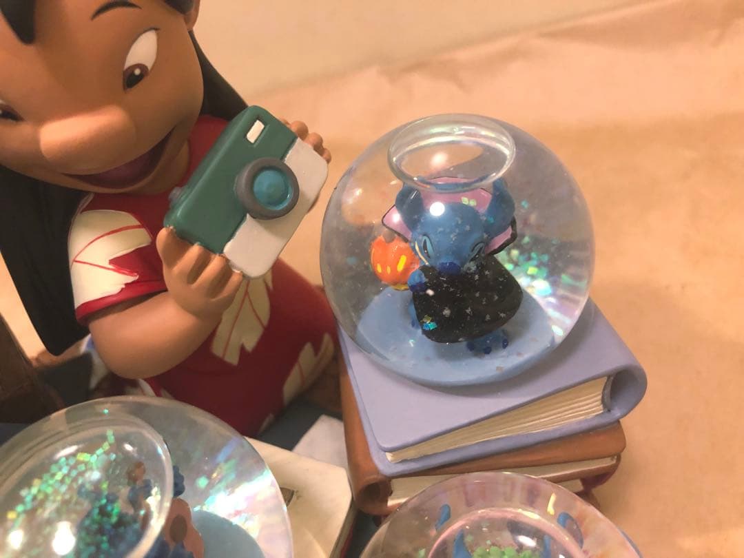 リロ＆スティッチ Lilo & Stitch Dオークション限定　スノードーム