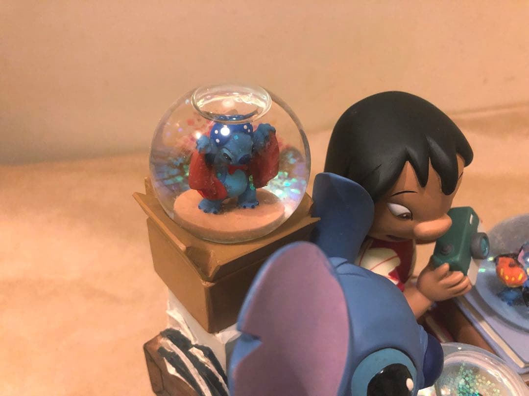 リロ＆スティッチ Lilo & Stitch Dオークション限定　スノードーム