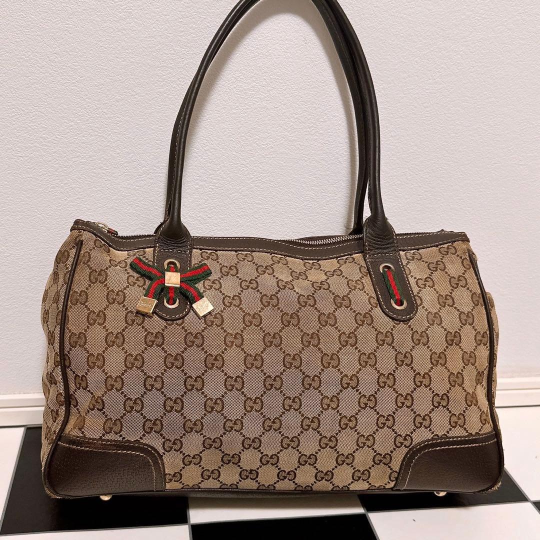 《格安》GUCCI(グッチ)ハンドバッグ プリンシー