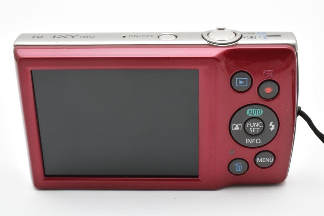 CANON IXY 180 RED キャノン コンタクトデジタルカメラ 赤