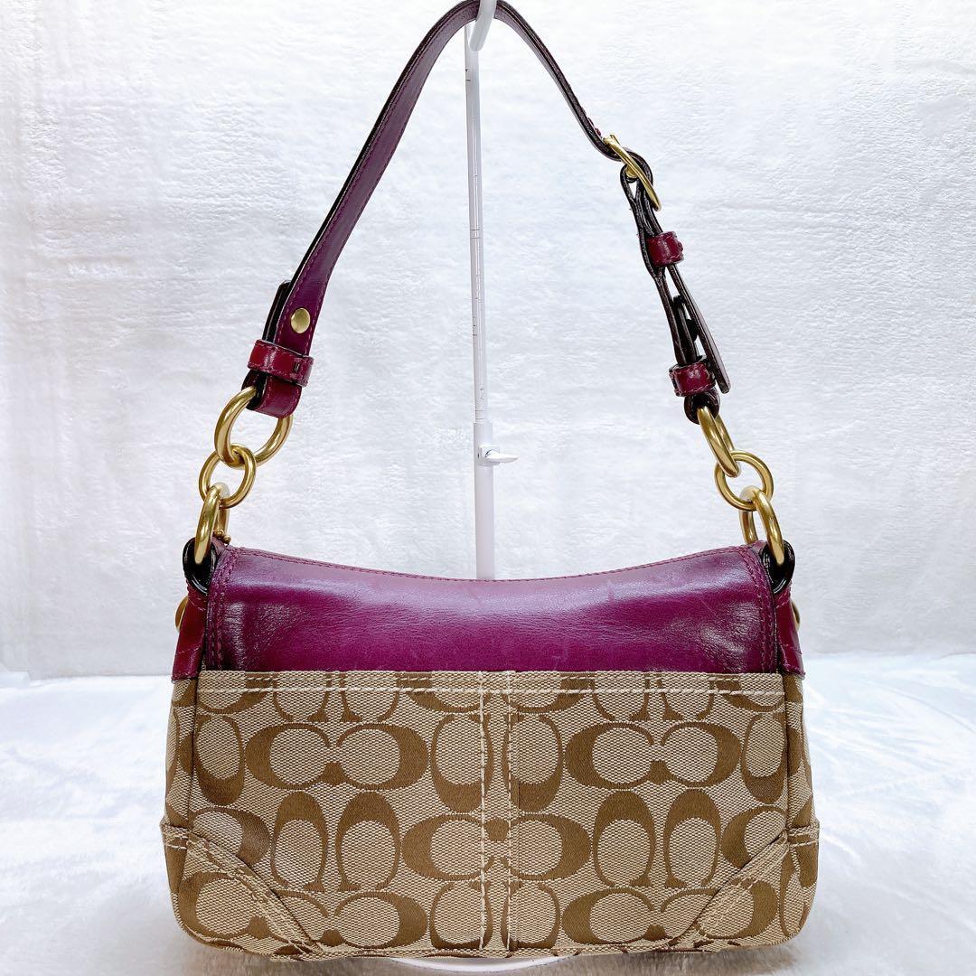 ✨美品✨COACH コーチ ソーホー ブリーカー ハンドバッグ　シグネチャー