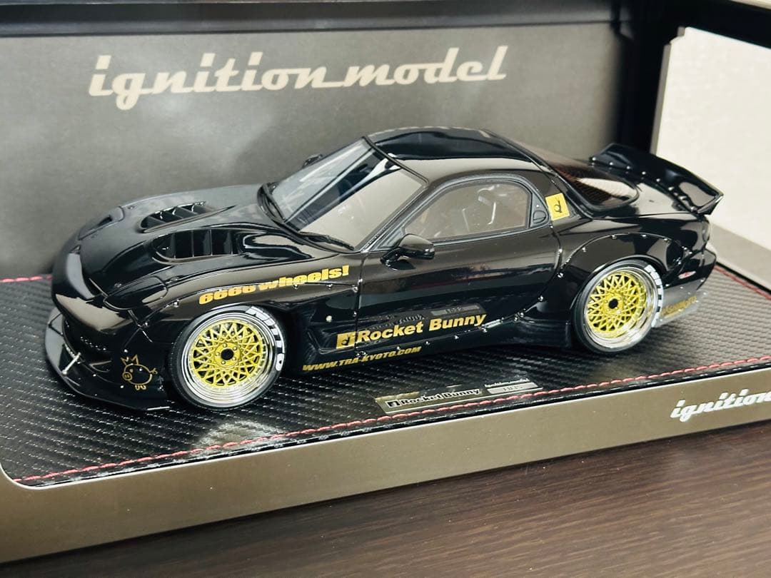 FD3S ロケバニ RX-7 イグニッションモデル 1/18