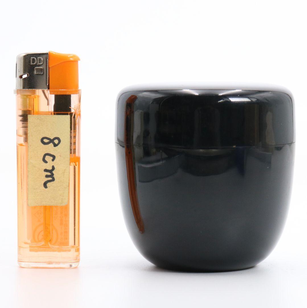 無銘 真塗 中棗 茶道具　V815