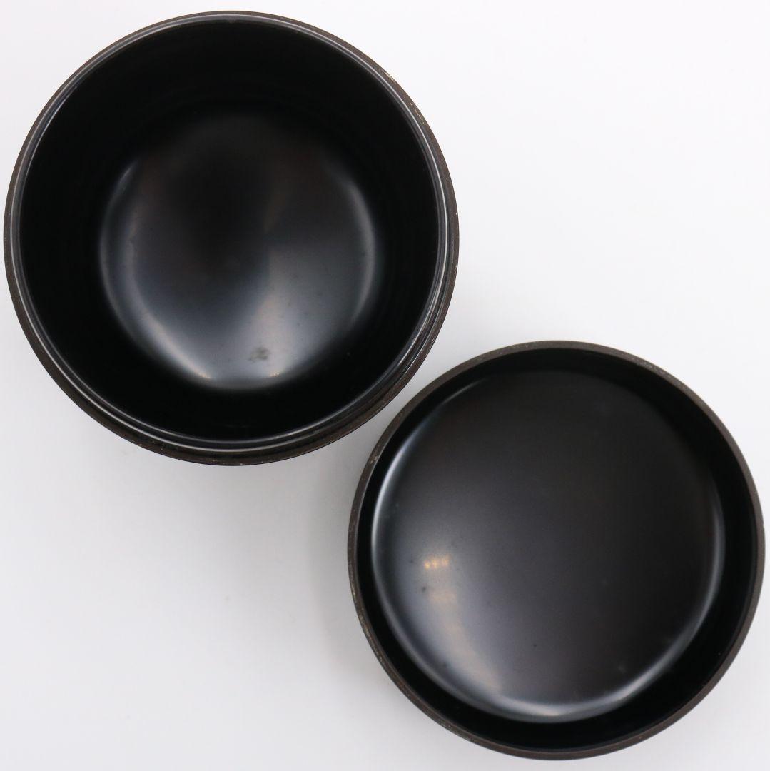 無銘 真塗 中棗 茶道具　V815