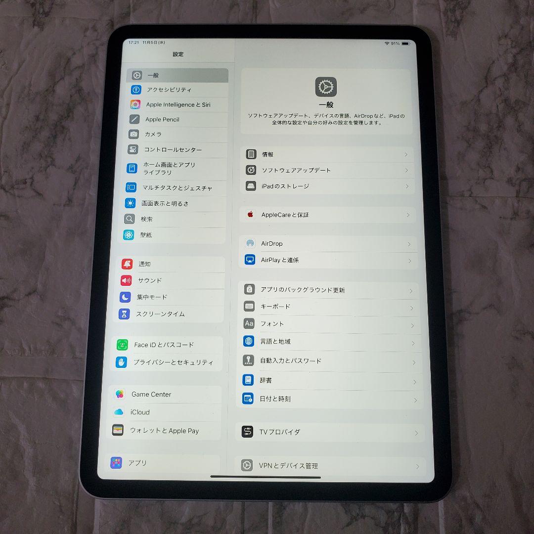 118 iPad pro 11インチ 3世代 128GB M1チップ Wi-Fi