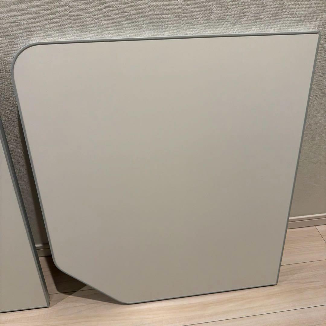 ホワイト 風呂ふた 765 x 1360 mm