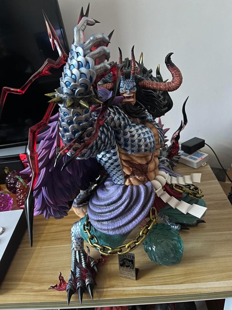 ワンピース 百獣のカイドウ 人獣型 フィギュア ガレージキット 塗装済み完成品