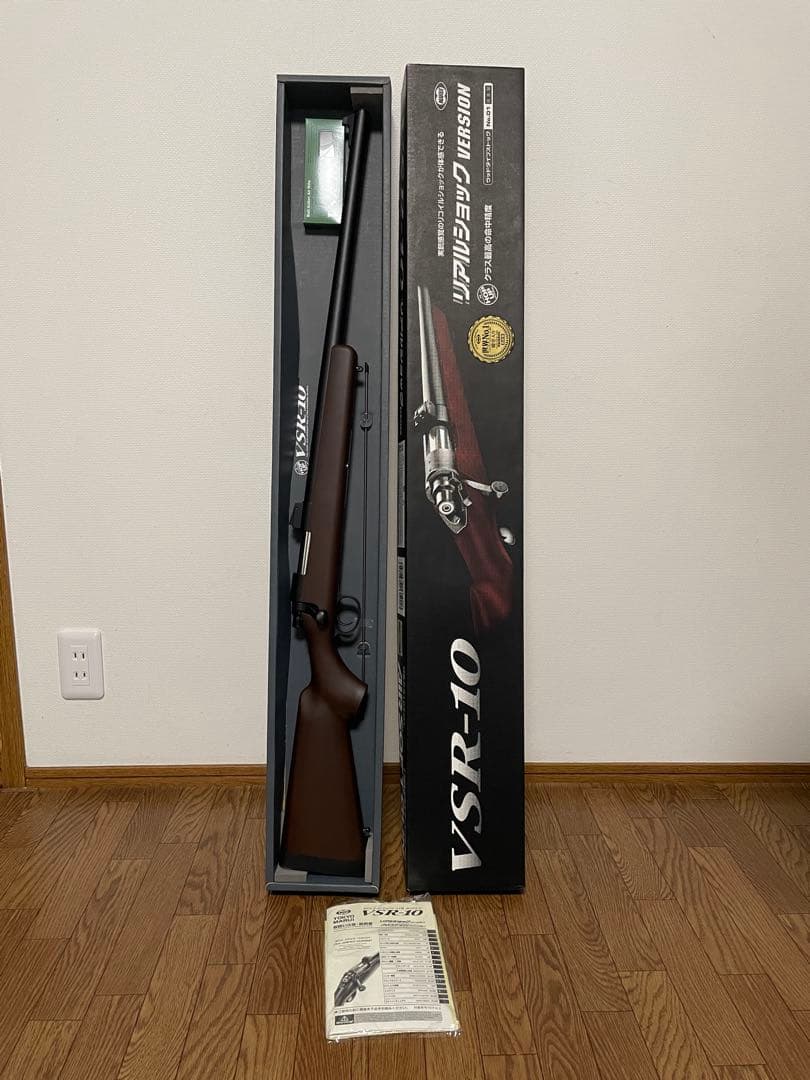 未使用　東京マルイ　VSR-10 リアルショック　ウッドタイプストック