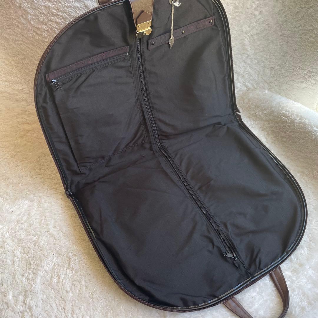 極美品✨バーバリー　スーツバッグ　ガーメントケース　ノバチェック　ホースロゴ