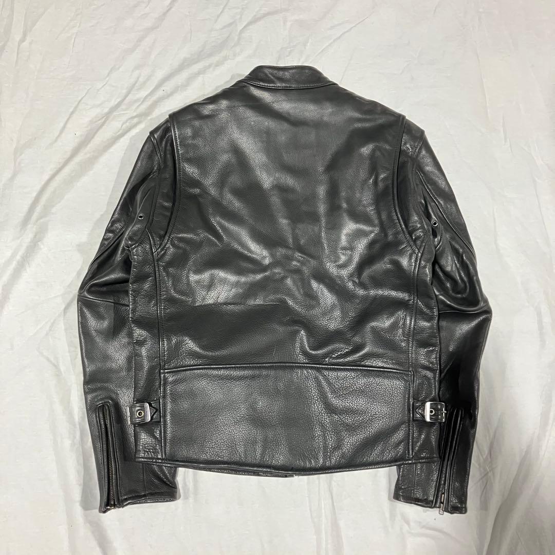 MOTO-FIELD 本革 シングルライダース レザージャケット L