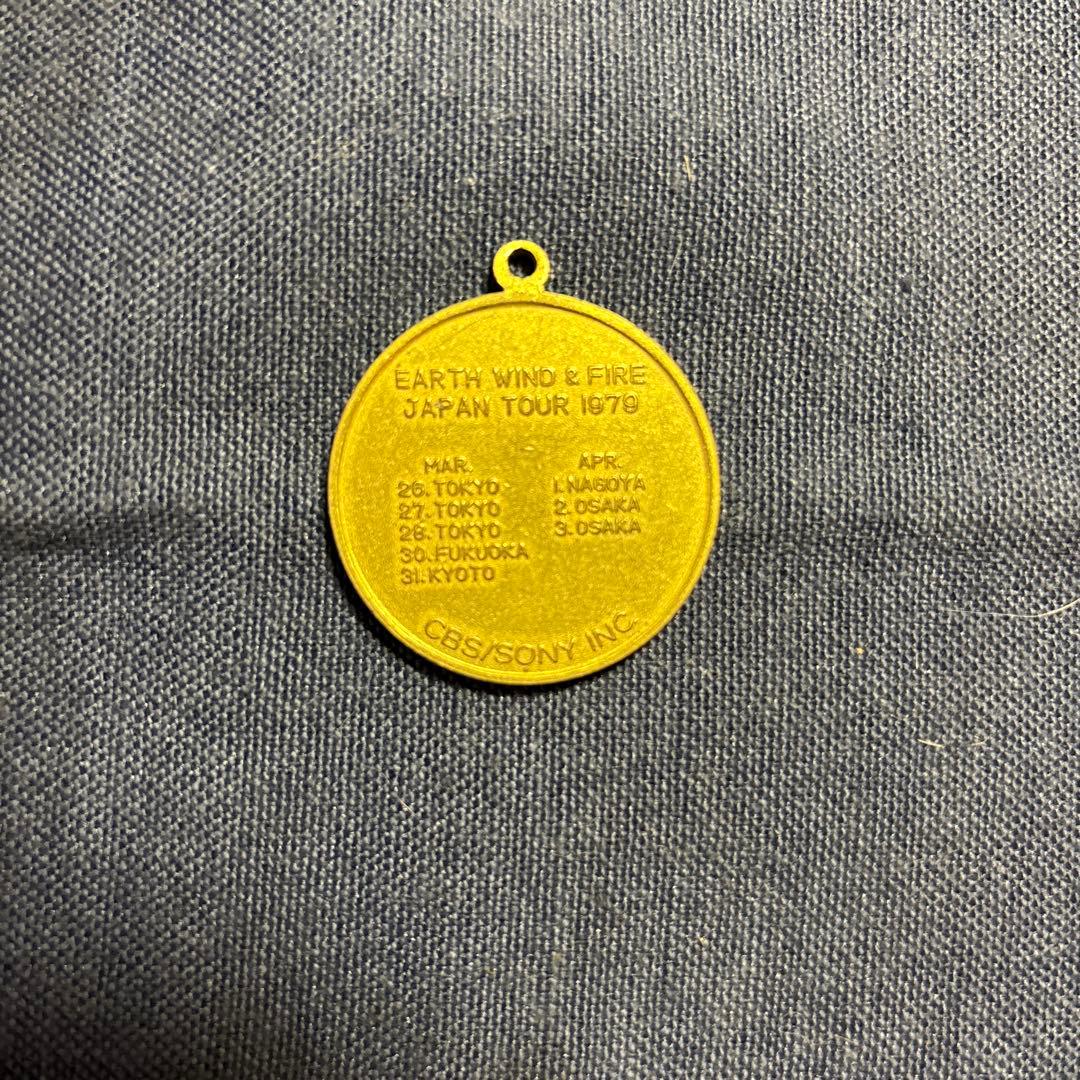 EARTH WIND &FIRE 1979 ジャパンツアー記念メダル