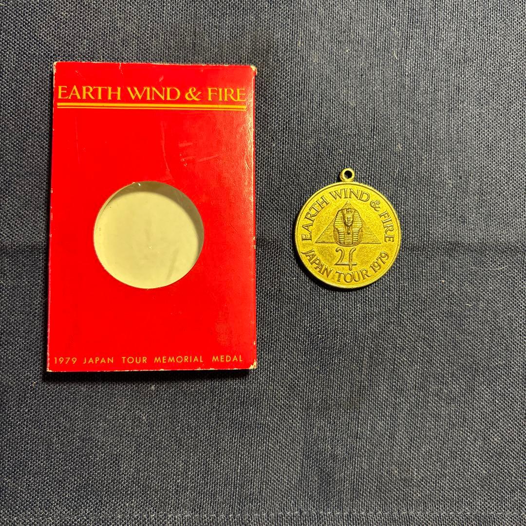 EARTH WIND &FIRE 1979 ジャパンツアー記念メダル