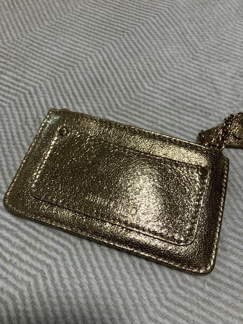 JIMMY CHOO ジミーチュウ 星スタッズデザイン/チェーン付きケース