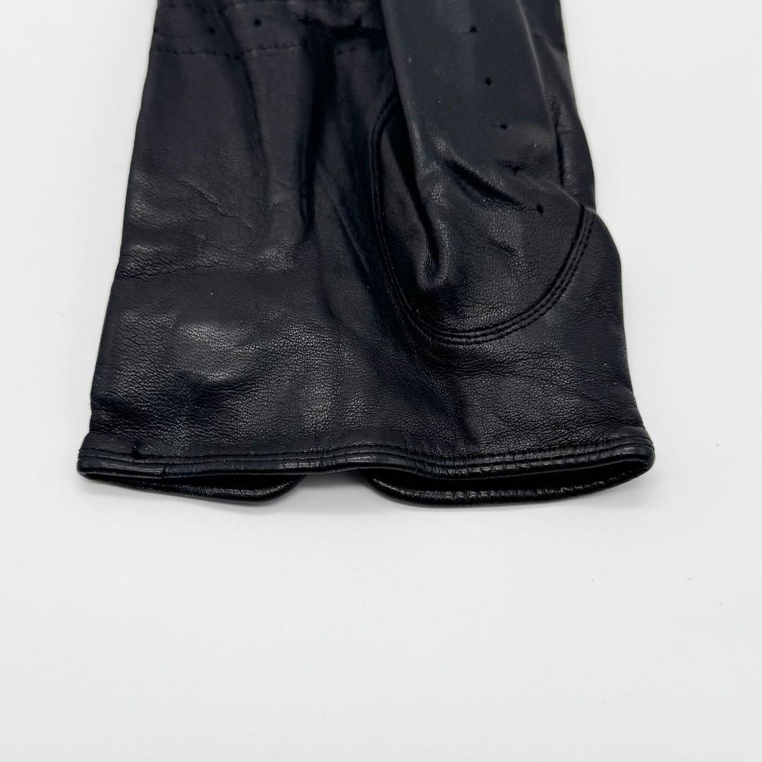 Yohji Yamamoto POUR HOMME レザーグローブ 手袋 ボタン