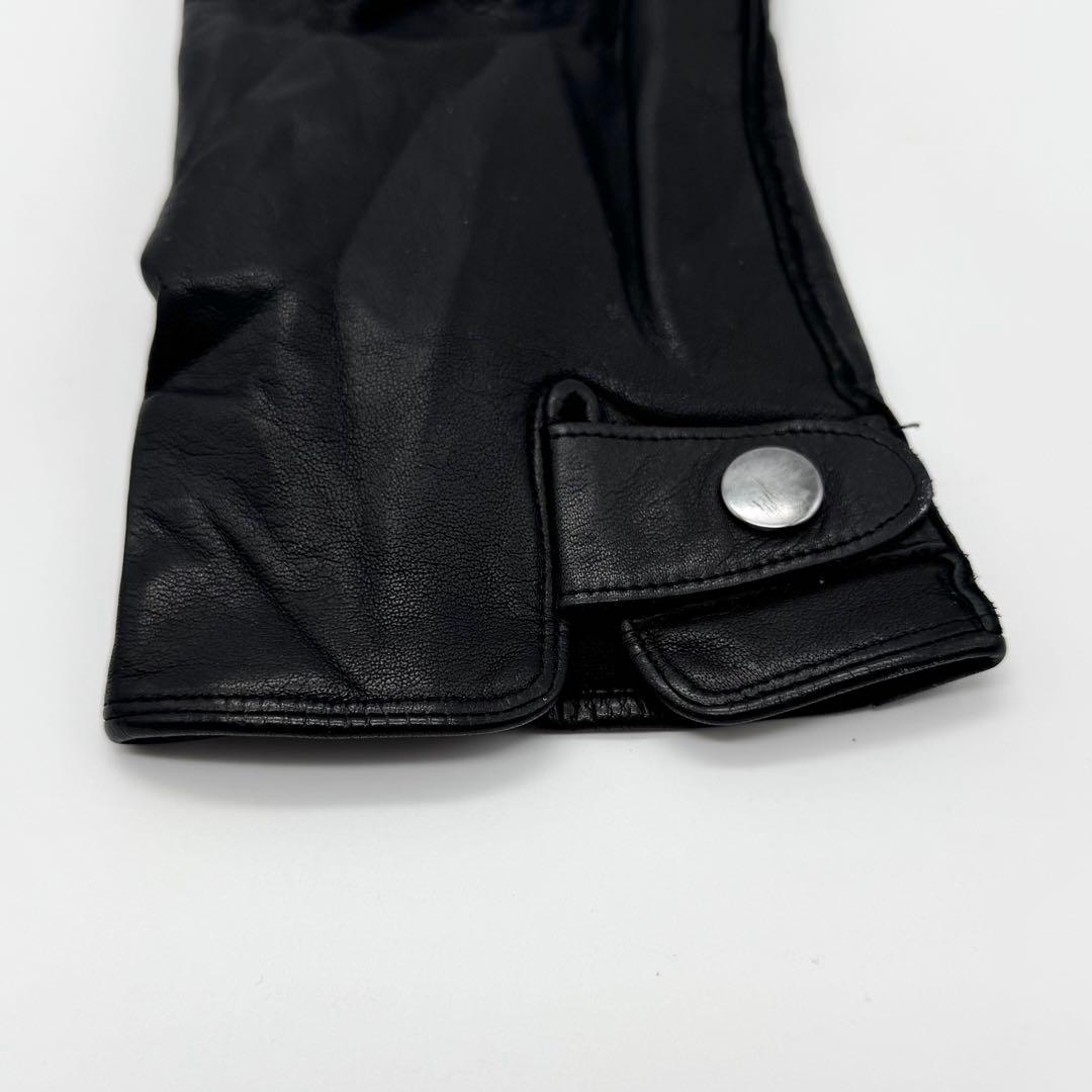 Yohji Yamamoto POUR HOMME レザーグローブ 手袋 ボタン